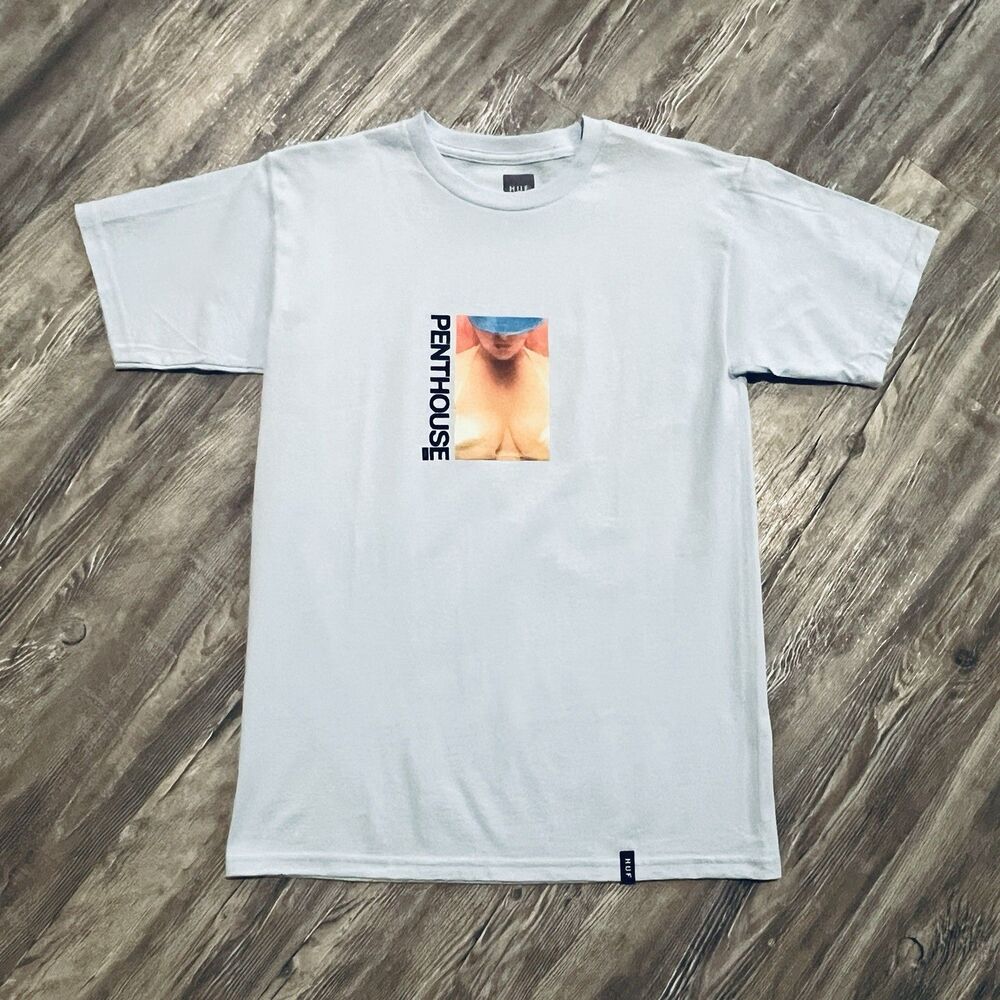 HUF x Penthouse Graphic Tee Small NWOT